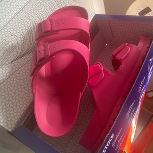 Hot pink Birkenstock’s